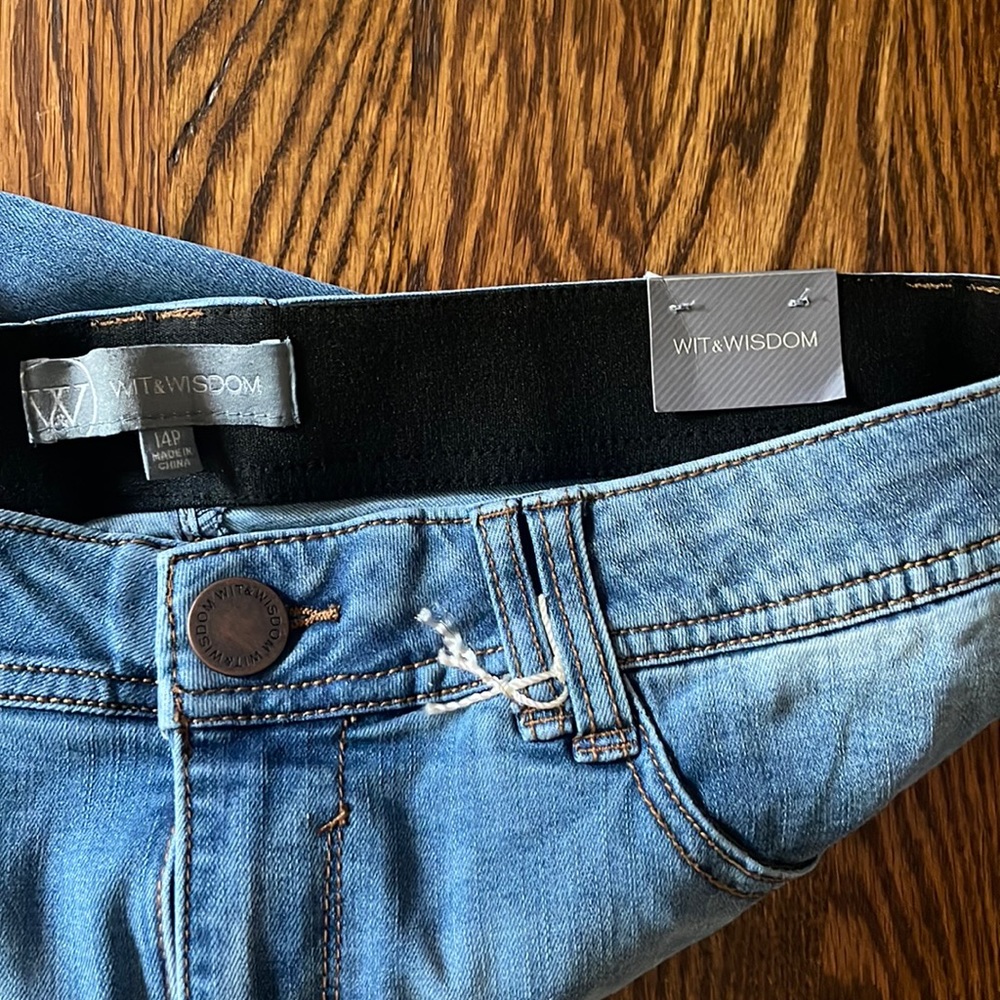 Wit & Wisdom Itty Bitty Bootcut 14p